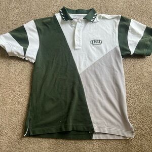 Vintage Ohio University colorblock Polo